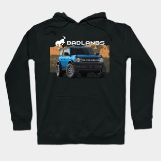 Bronco Badlands 6th Gen Velocity Blue Hoodie